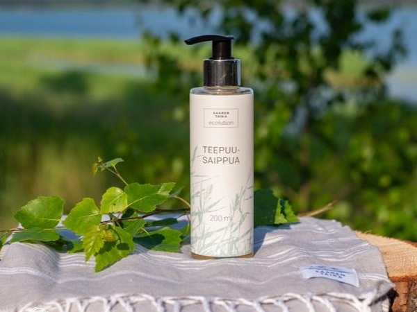 Nestemäinen Teepuusaippua - SAAREN TAIKA